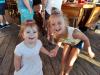 Luna (Dave's granddaughter) & Sailor were adorable singing along w/ Lauren.